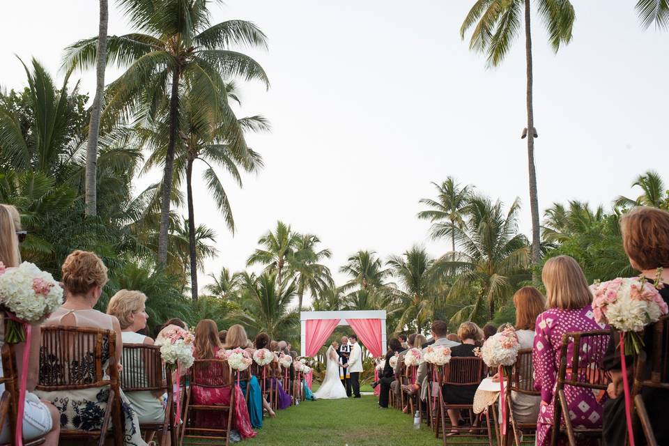 Island wedding