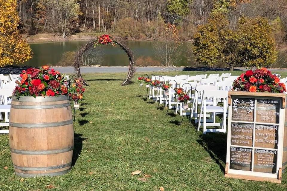 Front Lawn Ceremony