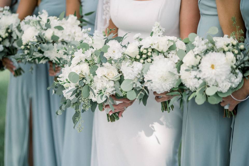 Gorgeous bridal flowers