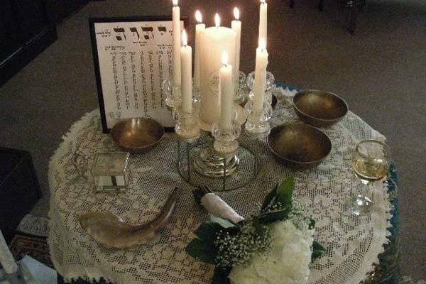 Ceremony table