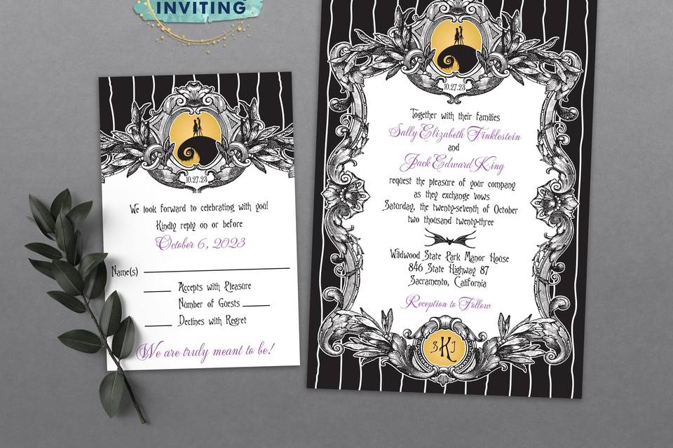 Simply Meant to Be Invitations