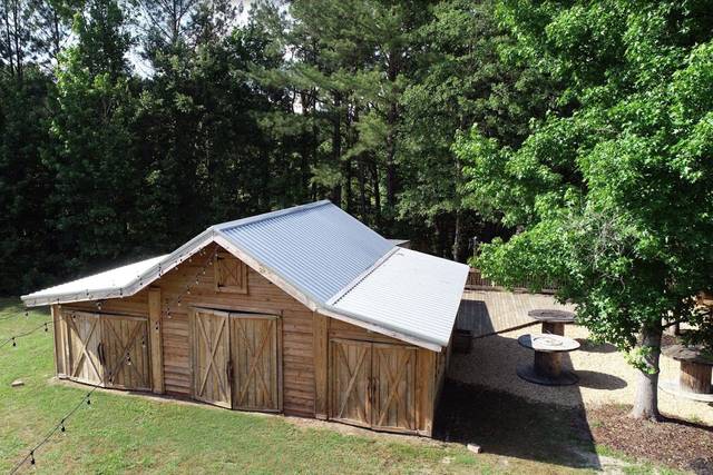 The reception barn