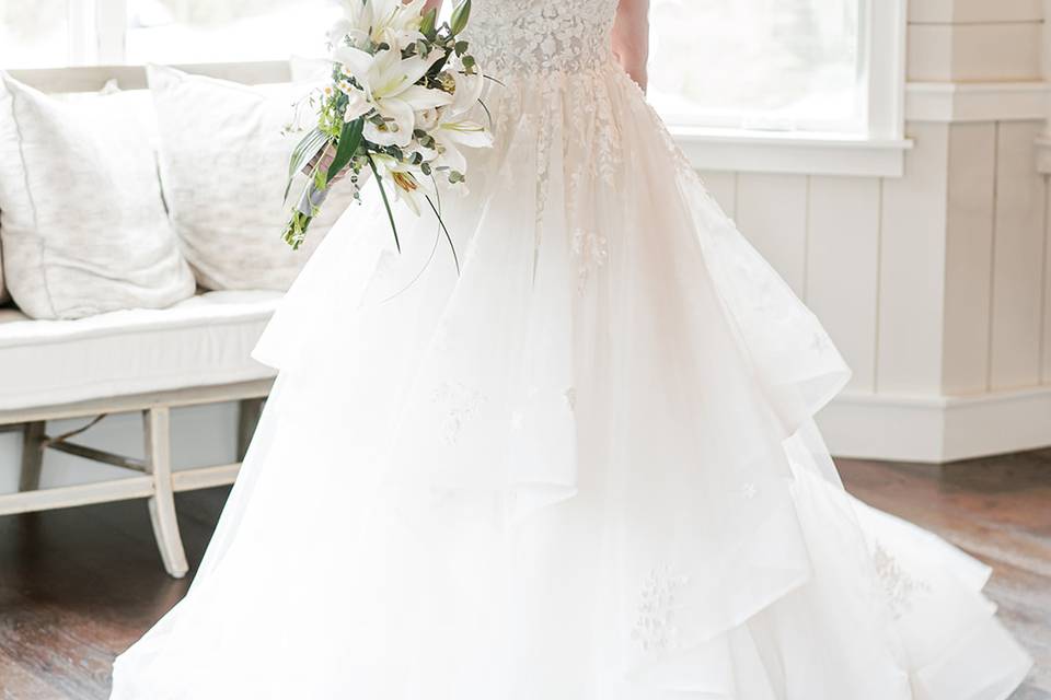 Stunning wedding dress