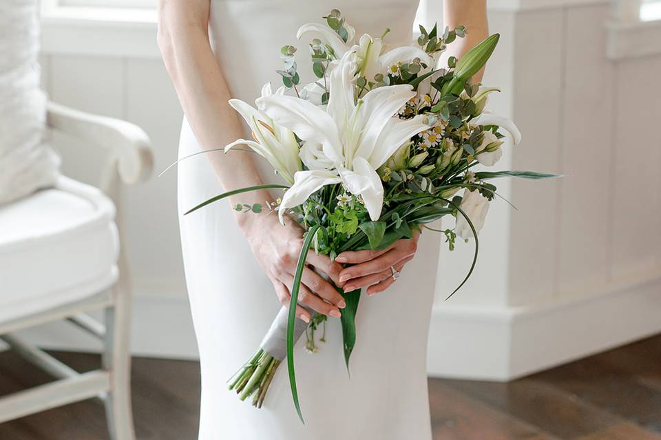 Beautiful white dress