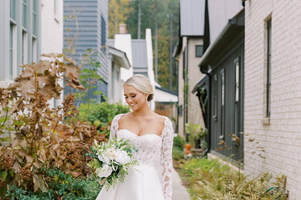 Martina Liana bridal gown