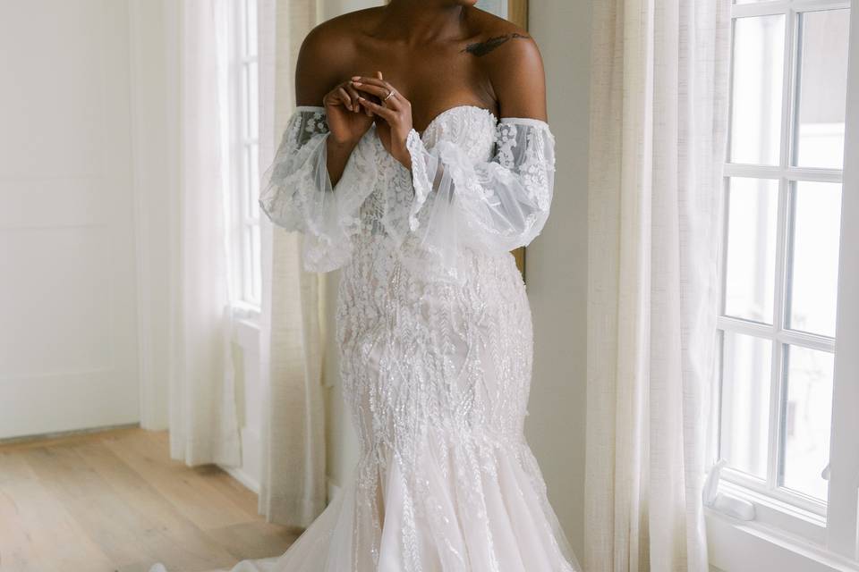 Martina Liana bridal gown