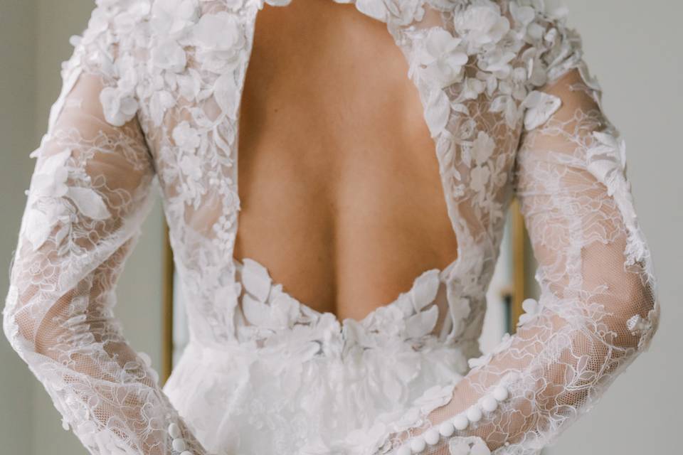 Martina Liana Luxe bridal gown
