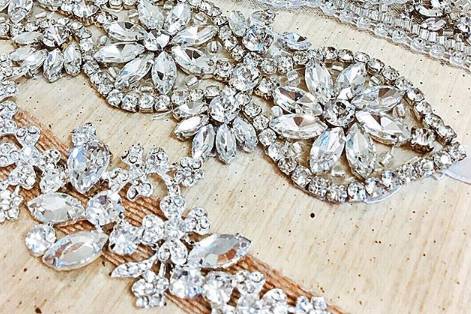 Every bride needs sparkle!