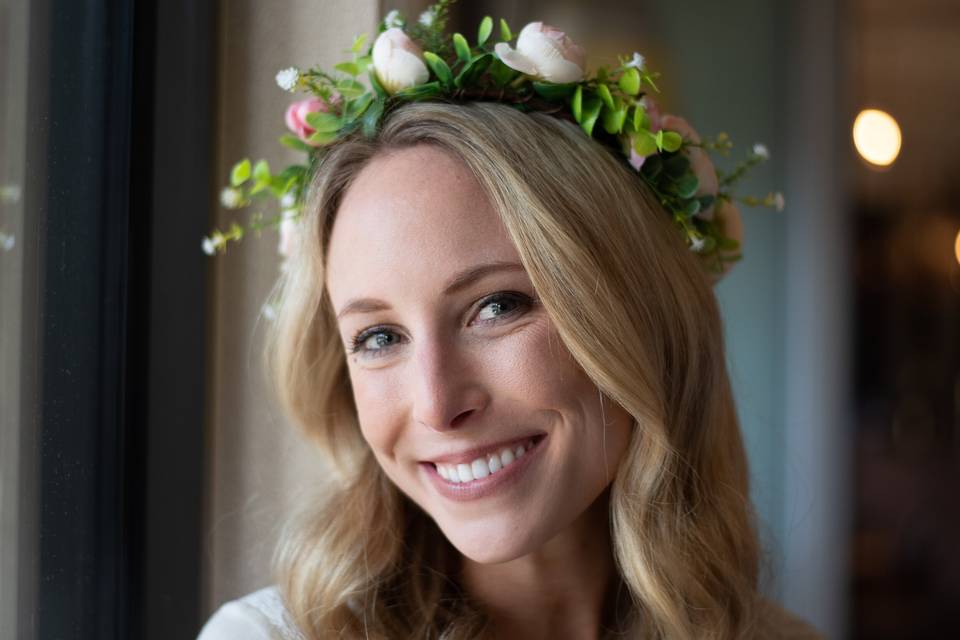 Bridal shower portrait