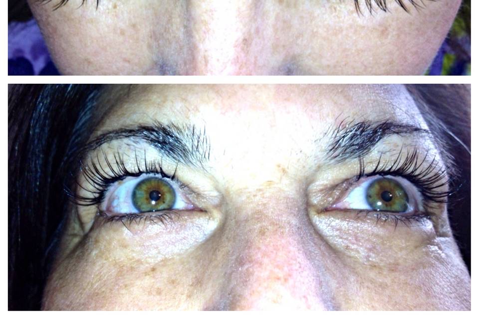 Natural Mink Eyelash Extensions (45-55 lashes per eye)