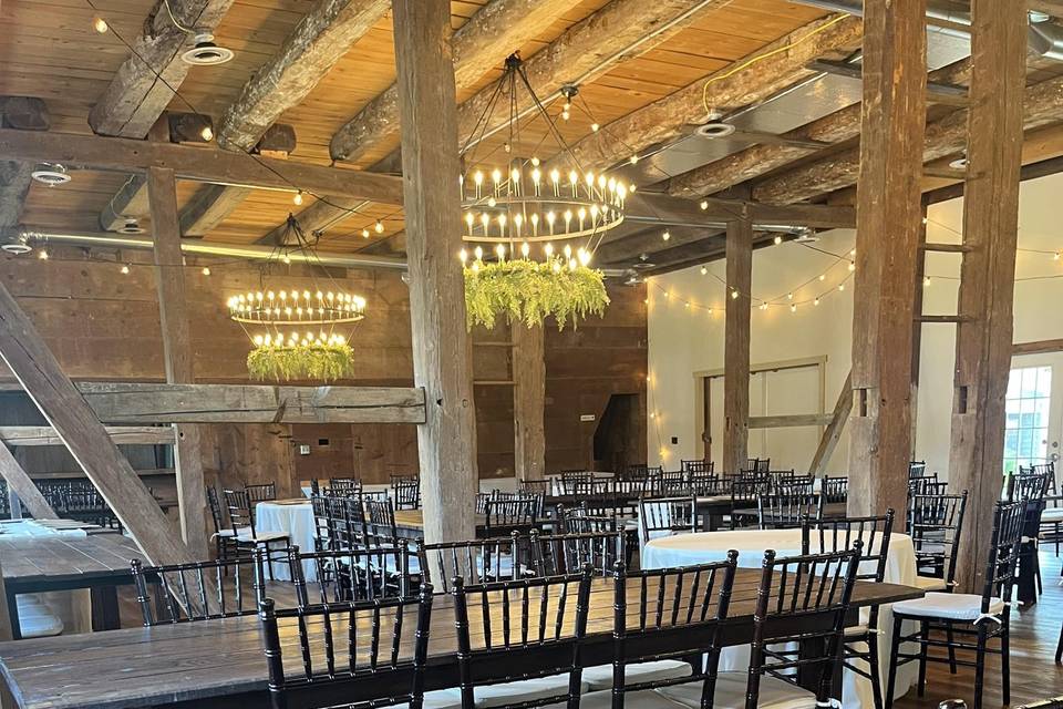 Chairs included
