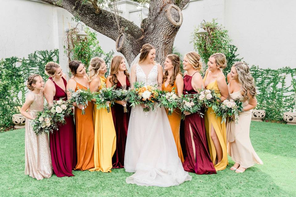 Fall wedding bouquets