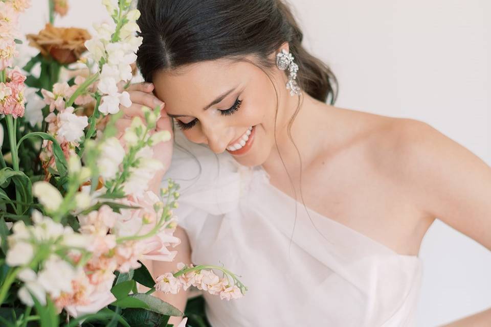 Natural and lush bouquet