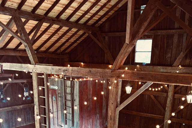 The wooden venue