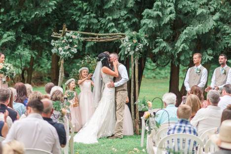 Outdoor ceremony