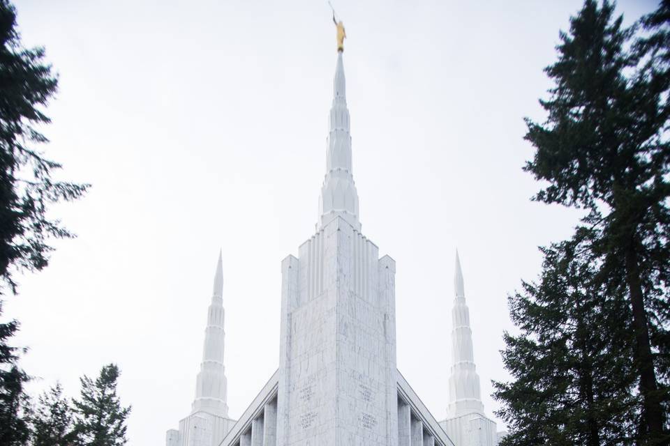 LDS Temple Reflecting Pool