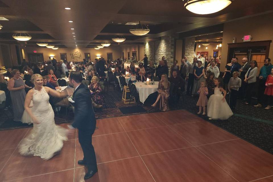 First dance with a twist