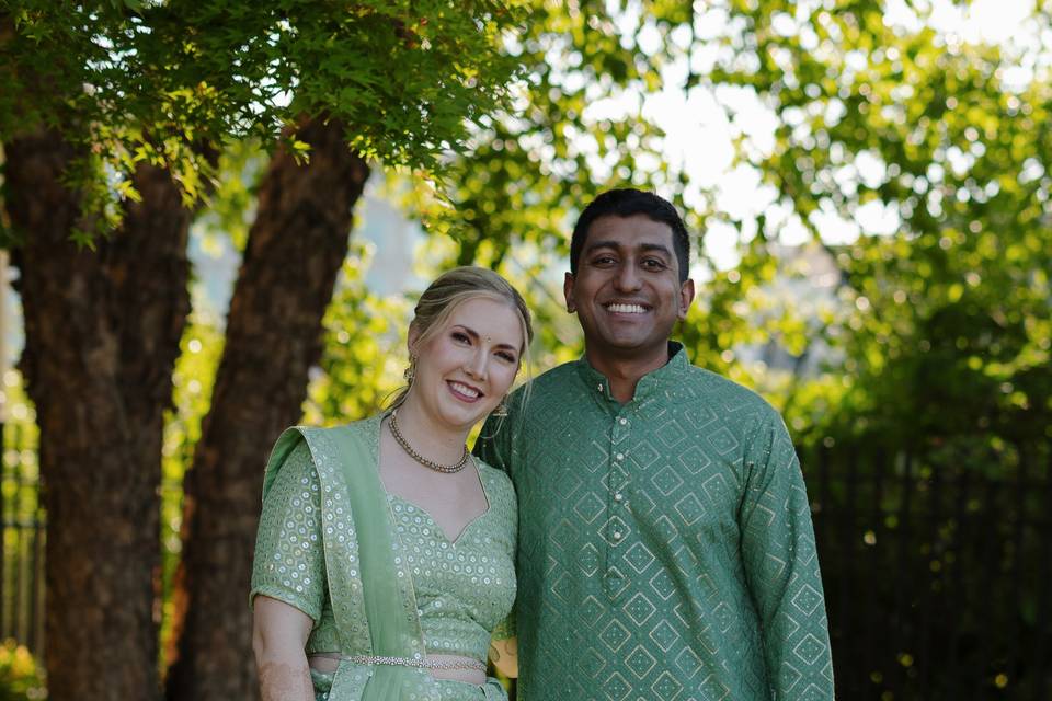 Wedding couple