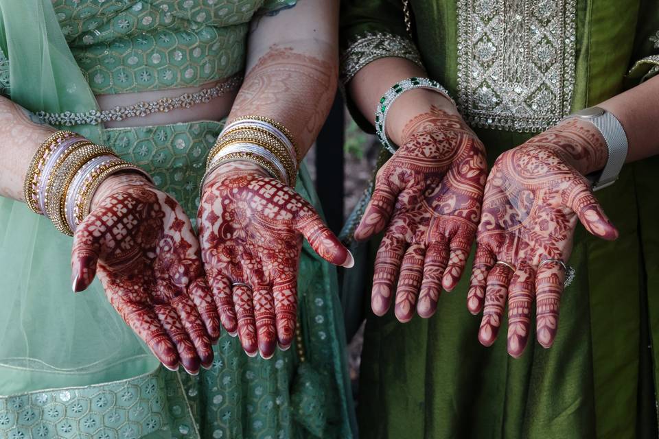 Mehndi ceremony