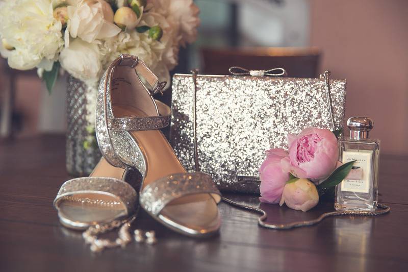 Sparkling shoes