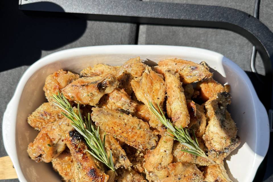 WOOD FIRED WINGS