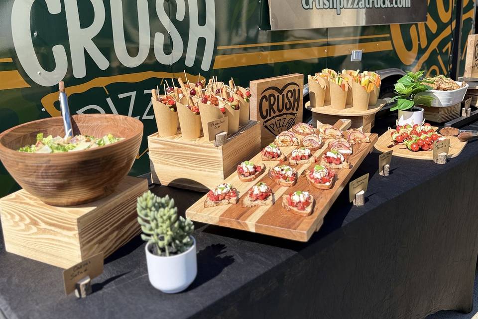 CATERING SET UP