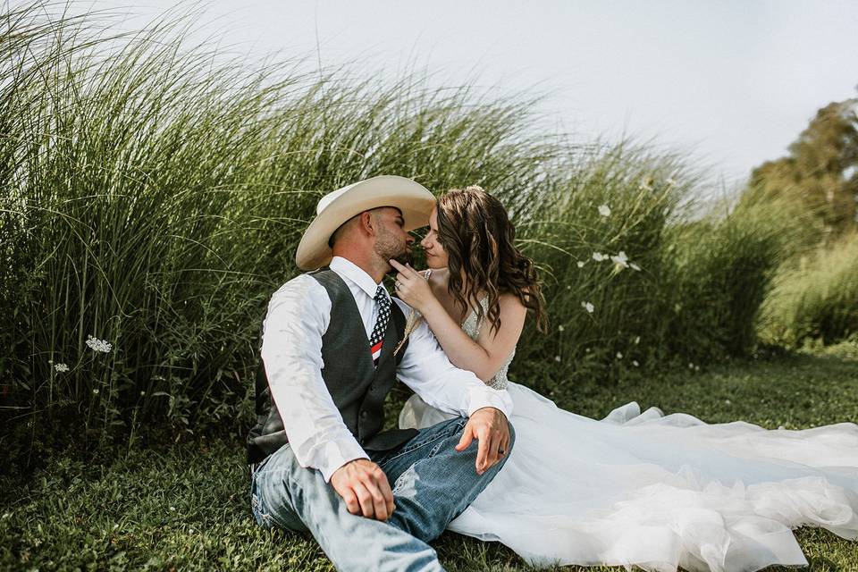 Walking down the aisle