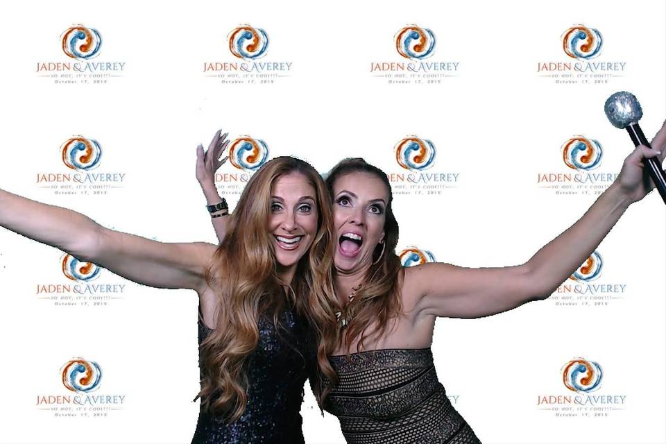 Flashing lights Photo Booth