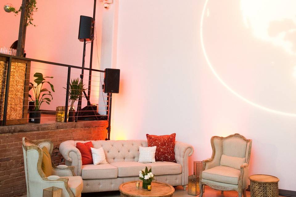 Lounge area