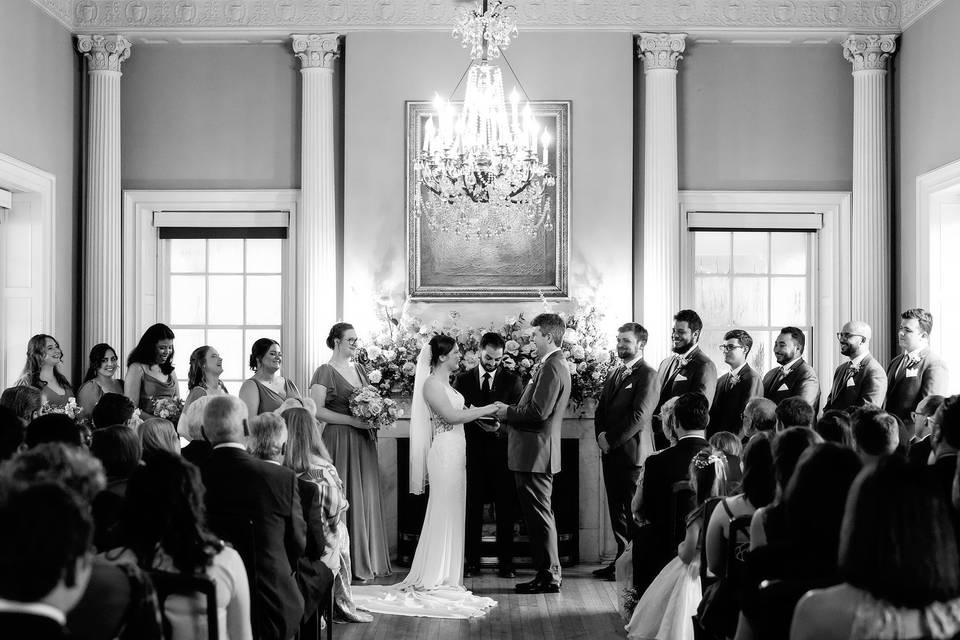 Officiating a wedding