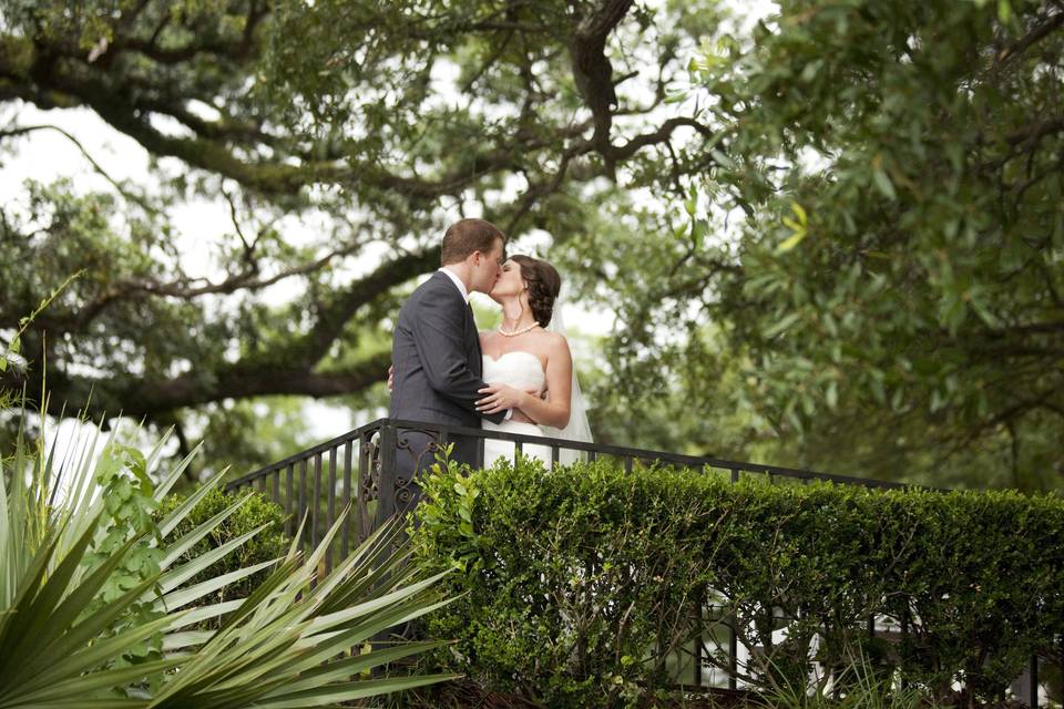 Couple kissing