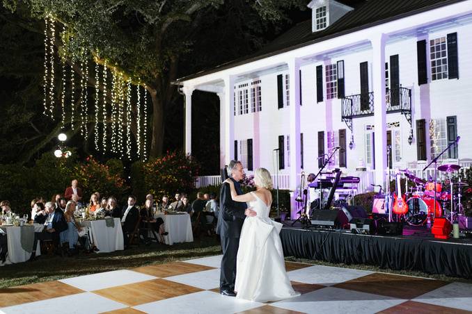 Dance Floor under the stars