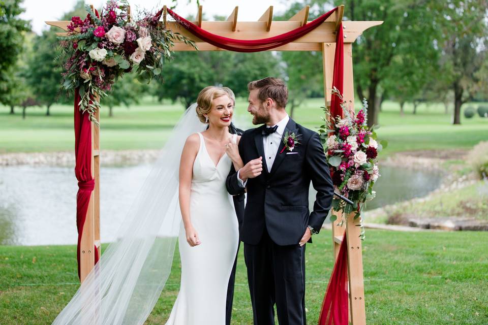 Outdoor ceremony