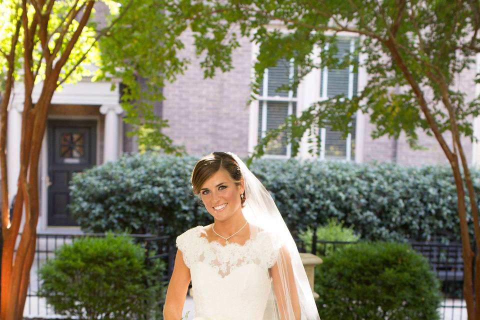 We did full bridal alterations and custom design for our sweet bride Bridgette! Photography by Meghan McSweeney