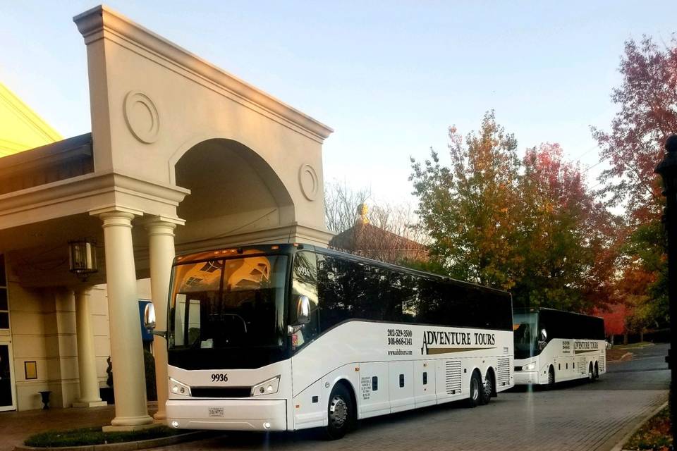 Tour buses