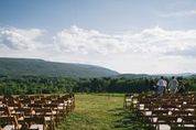 Ceremony space with a view