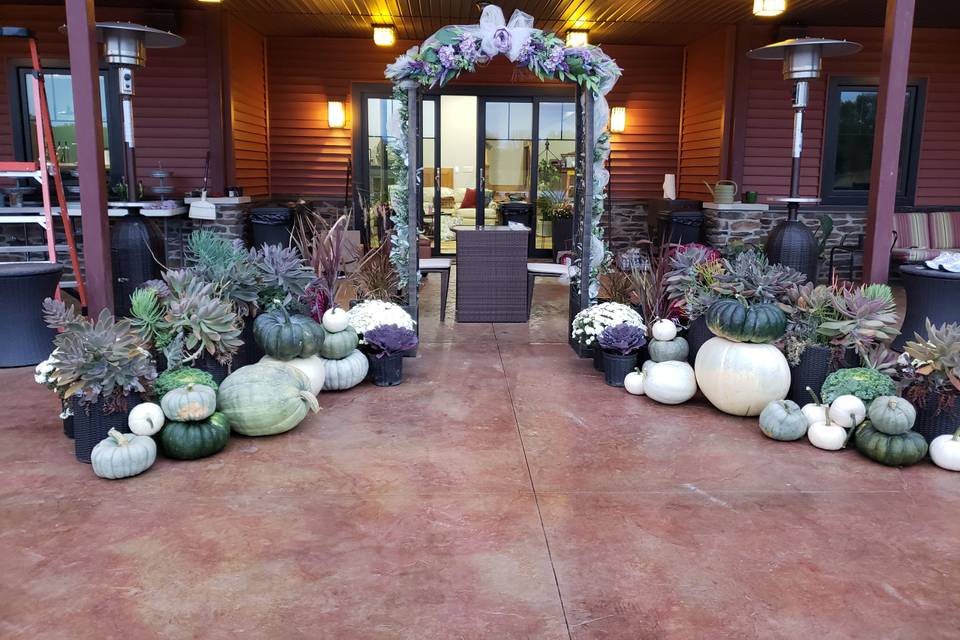 Fall Themed Wedding