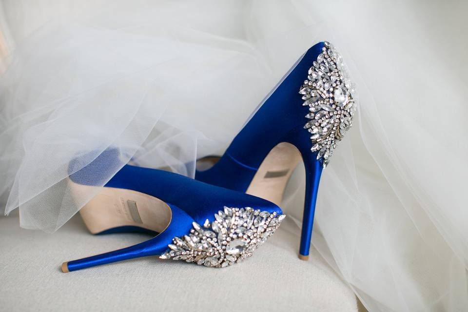 Bride's shoes