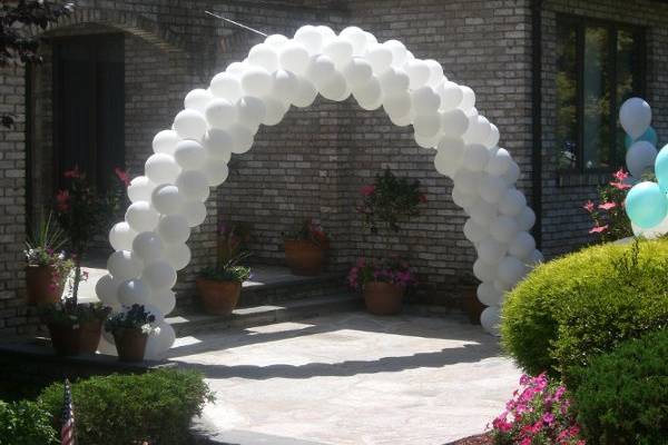 Balloon Clouds with Tulle & Ribbons