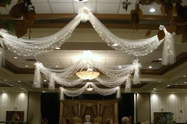 MR & MRS glitter HeadTable Pie