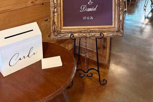 Wedding Reception