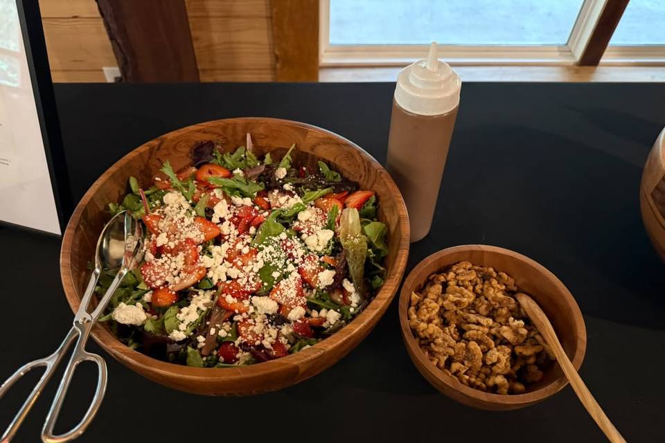 Strawberry Goat Cheese Salad