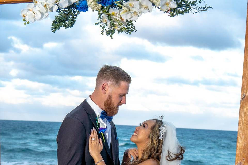 Nice Beach Side Wedding