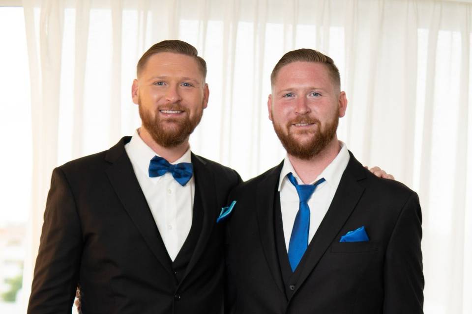 Best man is my Twin!