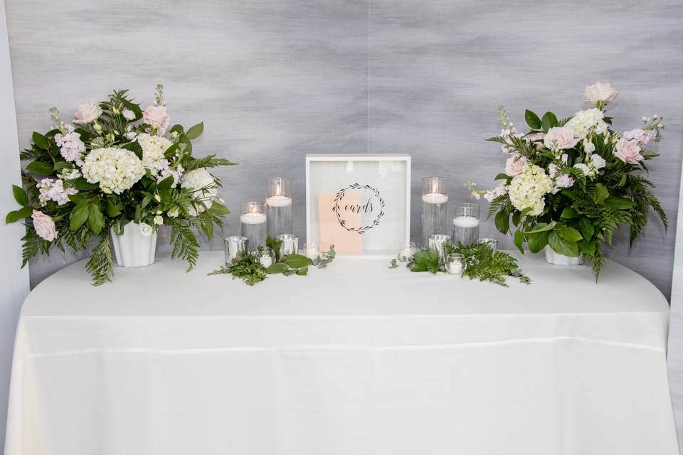 Card of Gift Table