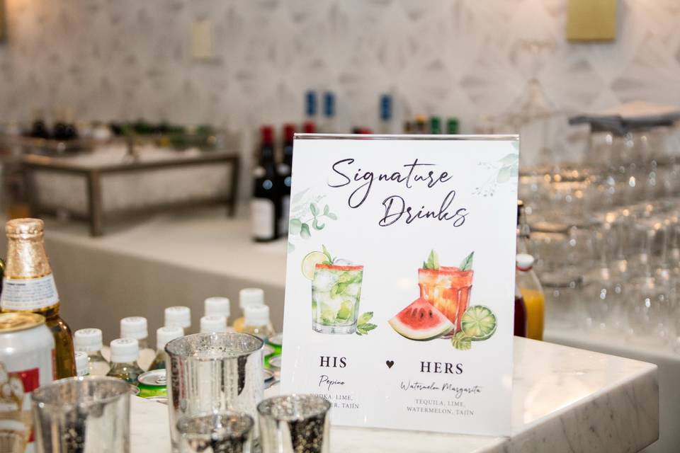Signature Drinks