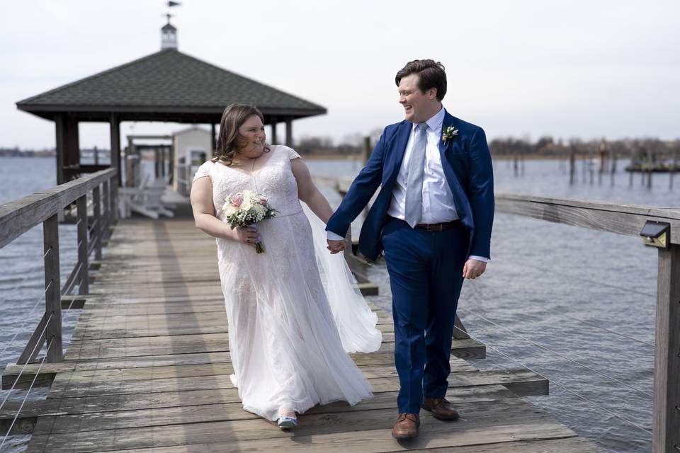 Newly Wedd's at the Pier