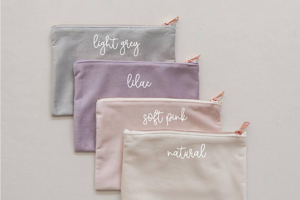 Velvet Cosmetic Bags