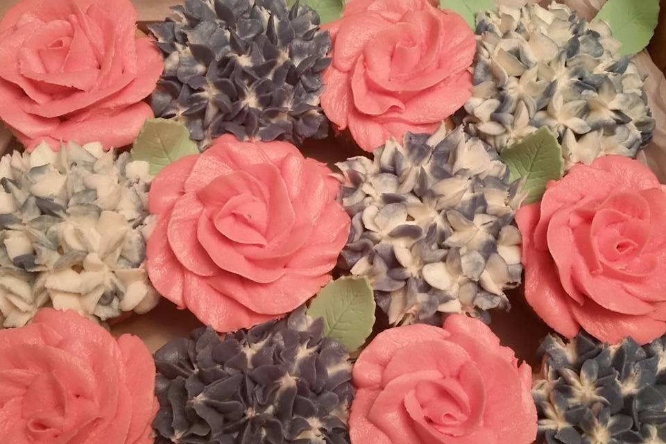 Buttercream frosted cupcakes - $2.50 each