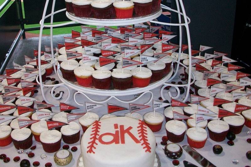 Cupcake with cutting cake - $2.00 each
